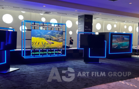 Corporate event walls