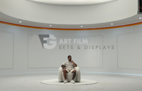 TV Commercial set